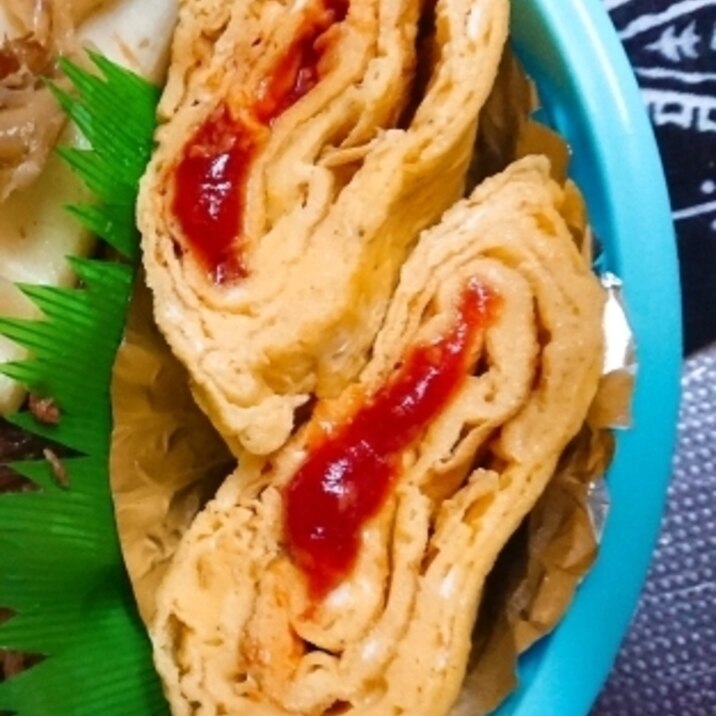 卵焼きのケチャップ巻き オムレツ風 レシピ 作り方 By じゃが塩 楽天レシピ 卵焼きのケチャップ巻き オムレツ風 レシピ 作り方 By じゃが塩 楽天レシピ